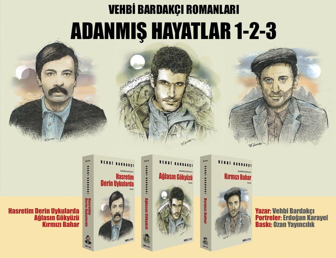 ADANMIŞ HAYATLAR SET - 3 KİTAP