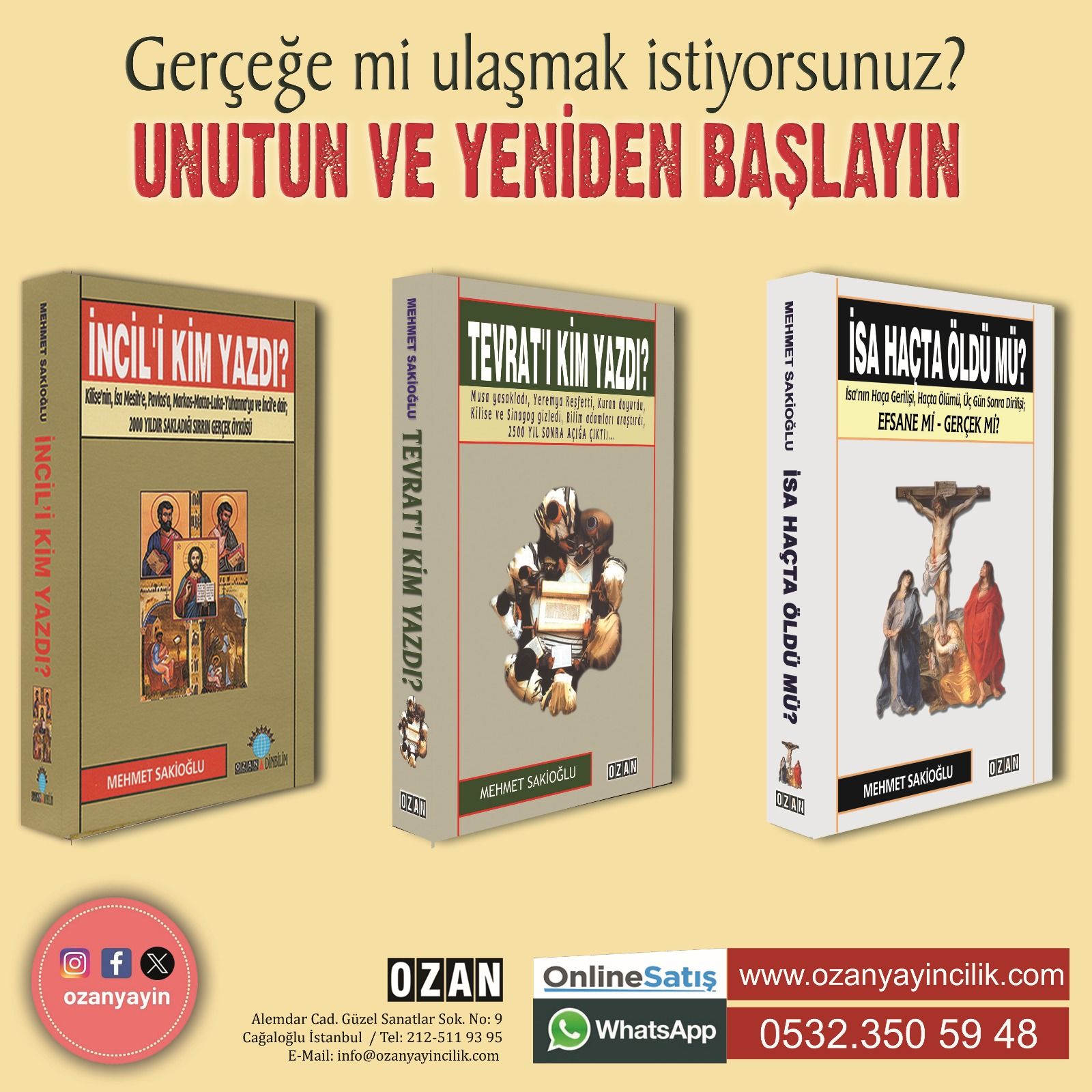 İNCİL - TEVRAT - İSA / SET