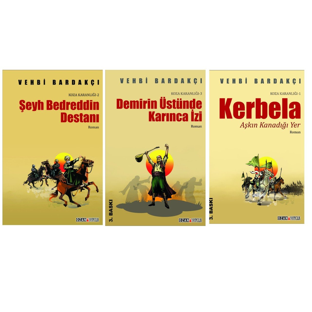 KOZA KARANLIĞI SET - 3 KİTAP