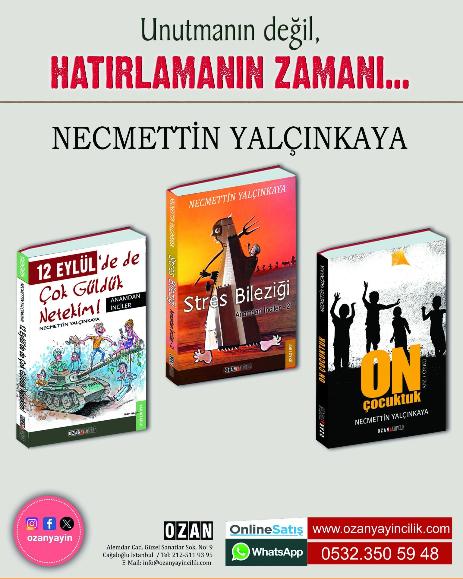 EDEBİYAT - ÖYKÜ / 3 KİTAP SET
